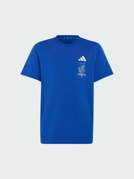 Детская футболка Adidas синяя