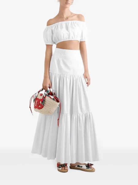 Cropp top Dolce & Gabbana alb