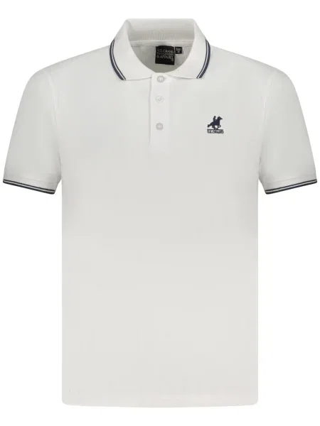 Polo majica U.s. Grand Polo s kratkimi rokavi bela