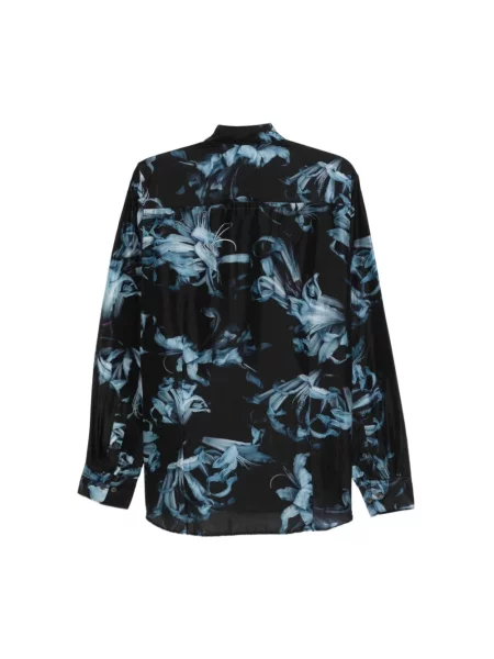 Koszula Dries Van Noten niebieska