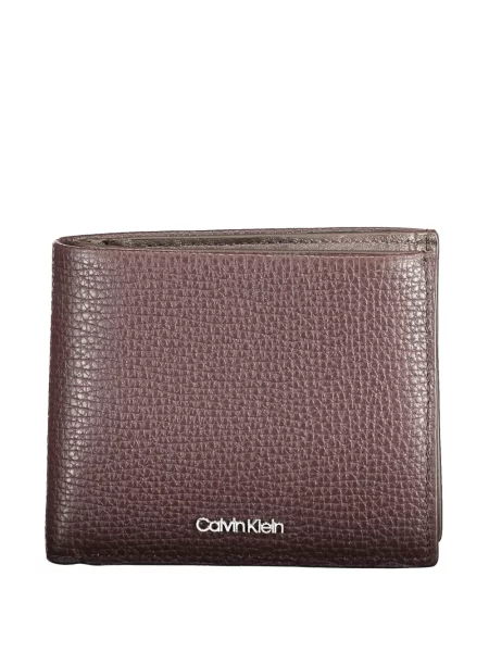 Portofel Calvin Klein din piele maro