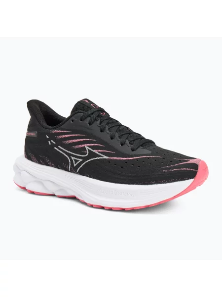 Дамски обувки за бягане Mizuno Wave Skyrise 6 black/camellia rose черно