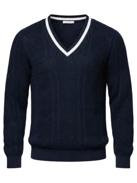 Ombre Pulover bleumarin