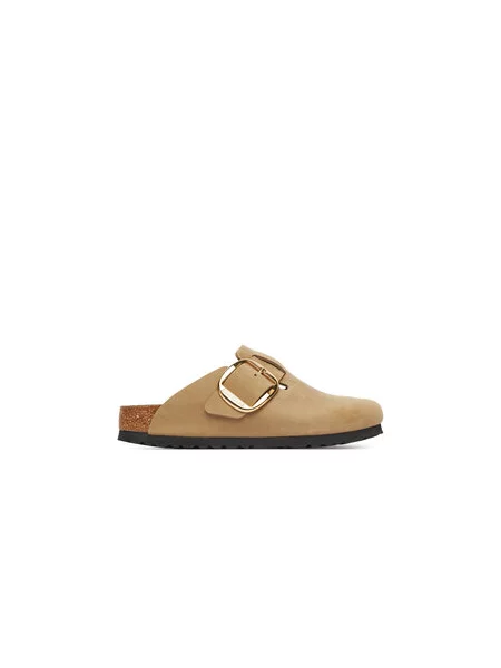 Pantofle Birkenstock béžové