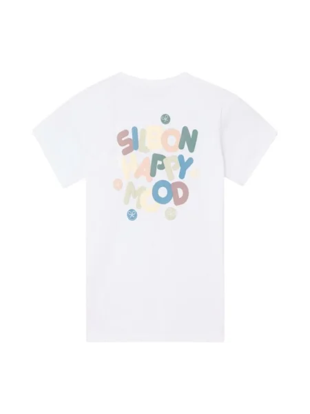 Tricou copii Silbon alb