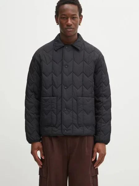 Maison Kitsuné Μπουφάν Quilted μαύρο