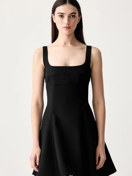 Stine Goya rochie evazată negru