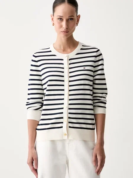 Tommy Hilfiger cardigan pentru femei cu bej