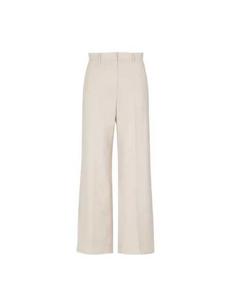 Spodnie Weekend Max Mara beżowe