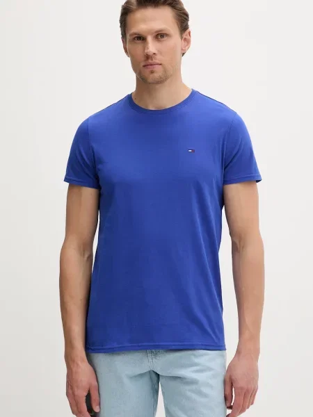 Tommy Jeans t-shirt ανδρικό μπλε