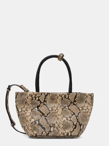Tommy Hilfiger geantă crossbody pentru femei din piele bej