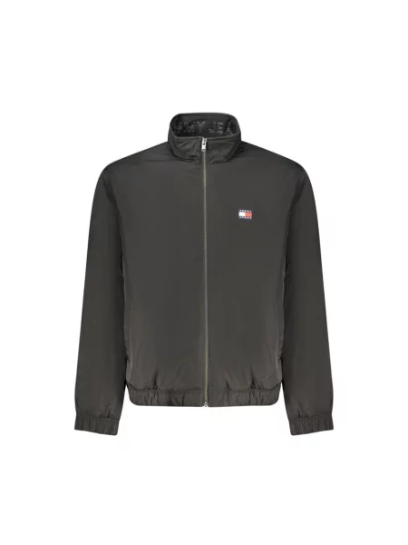 Tommy Jeans kurtka przejściowa czarny