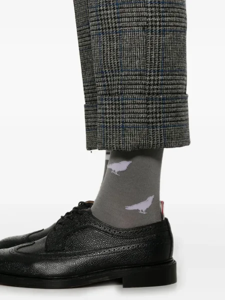 Панталон Thom Browne от туид сиво