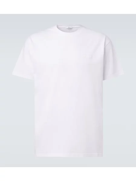 Tricou Givenchy din jerseu cu autograf alb