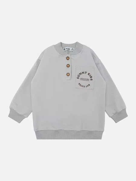 Дитячий Світшот YUKI сірий