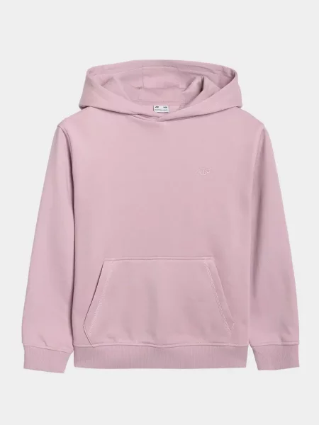 4F bluza dresowa dla dziewczynek różowa