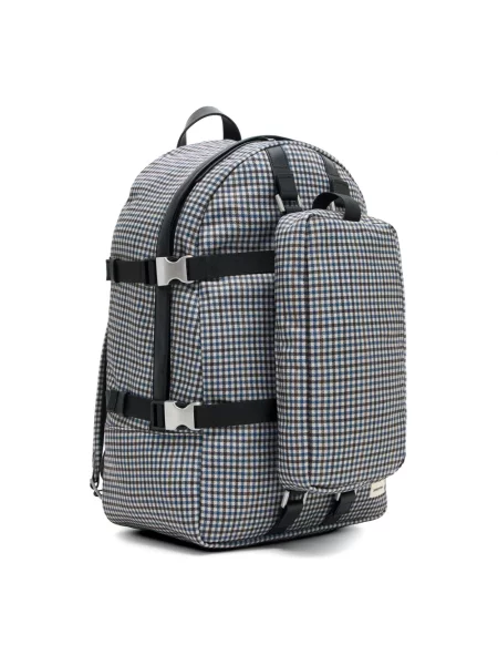 Torba Emporio Armani w kratę szara