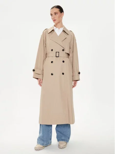 Trenčkot Tommy Hilfiger bež