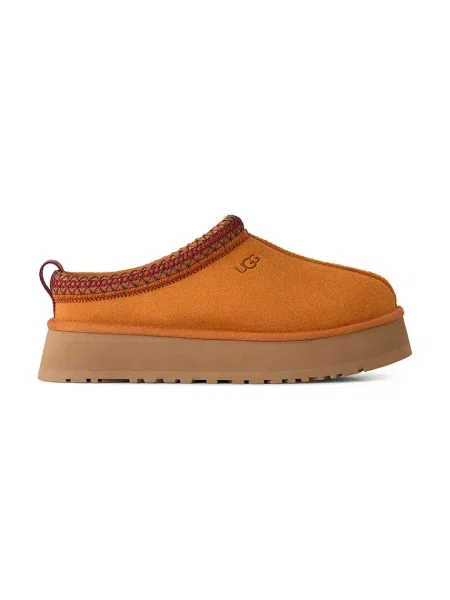 UGG papuci de casă pentru femei din piele întoarsă W Tazz II portocaliu
