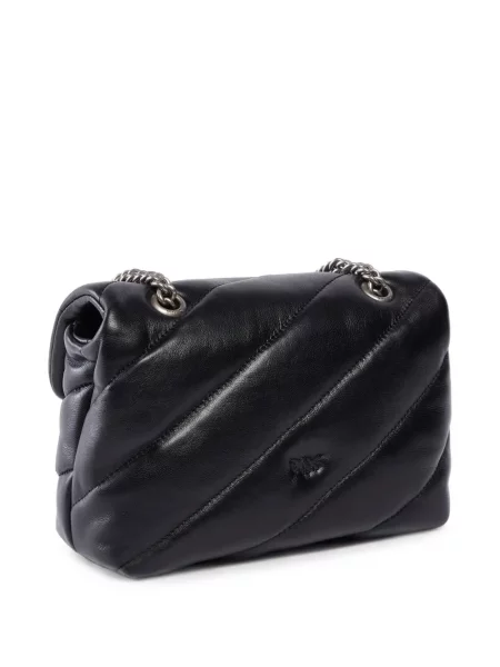 Geantă Pinko cu cataramă negru