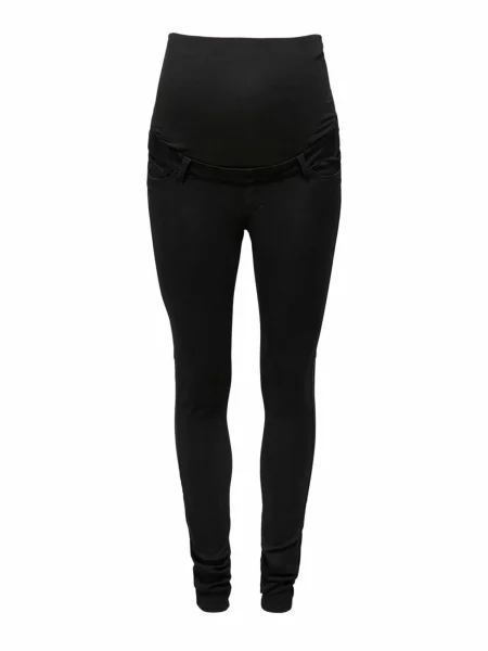 Only Maternity Jeans negru