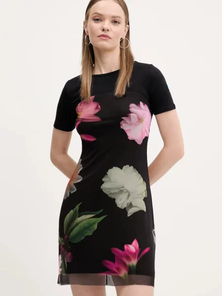 Desigual rochie HAMBURGO mini evazati negru