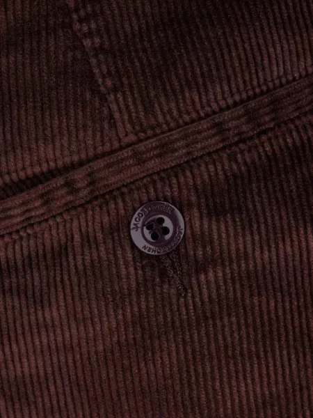 Pantaloni Jacob Cohën de catifea cord roșu