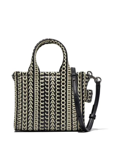 Geanta de piele Marc Jacobs din piele negru