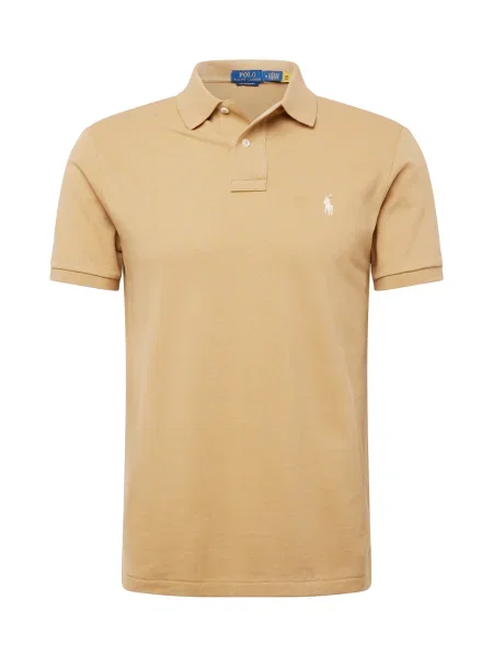 Polo Ralph Lauren Tricou maro deschis alb