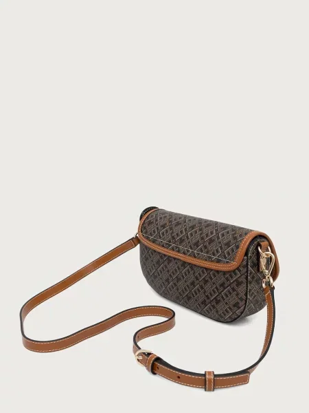Tommy Hilfiger Torebka Th Monoplay Czarny brązowa