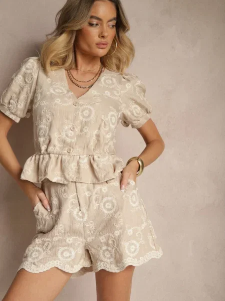 Pantaloni scurți Norriz bej