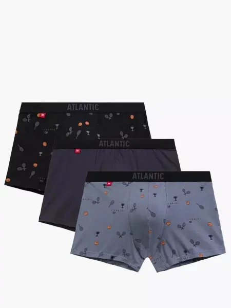 Боксеры Atlantic серые