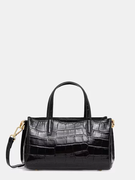 Answear.LAB torebka crossbody z imitacji skóry czarna