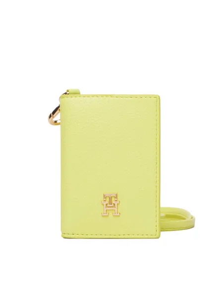 Etui na karty kredytowe Tommy Hilfiger zielony