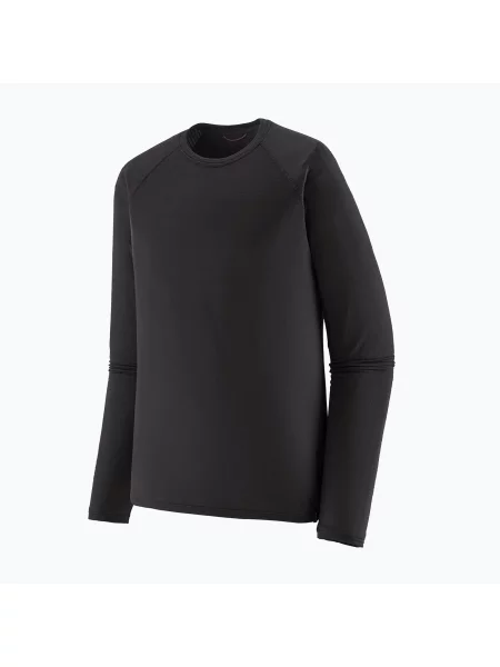 Termo mikina Patagonia Capilene Thermal Weight Crew black černá