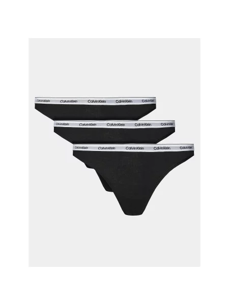 Calvin Klein Siaurikės / balta juoda