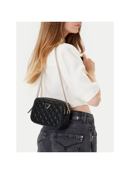 Geantă Guess Giully II negru