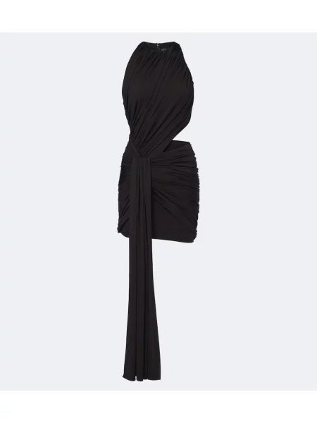 Rochie David Koma drapată negru