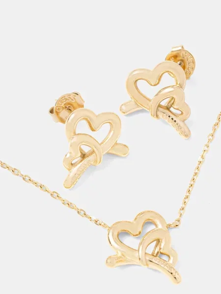 Кольє і сережки Guess LOVE BITES