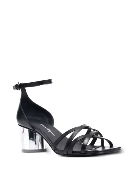Sandale Ferragamo cu bretele negru