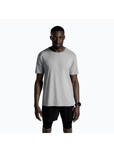Мъжка тениска за бягане X-Bionic Xceed Run Discover seal grey сиво