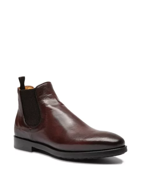 Botine Officine Creative din piele maro