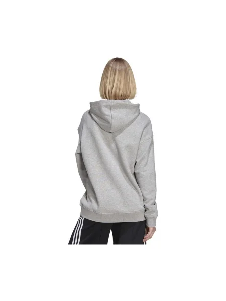Hanorac cu glugă Adidas gri