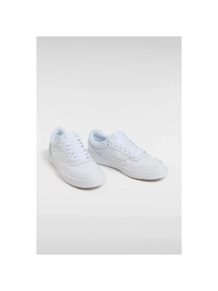 Sneakersy Vans skórzane białe