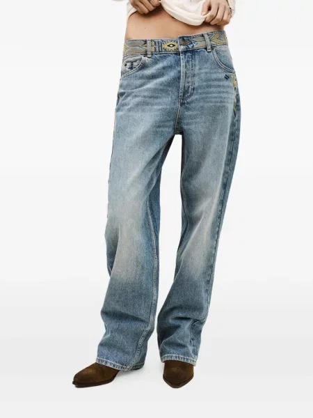 Blugi Ba&sh albastru