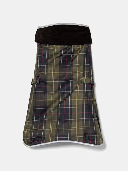 Plašč za pse Barbour Tartan Waterproof Dog zelena