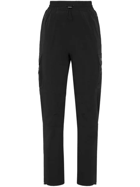 Pantaloni Plein Sport cu imagine negru