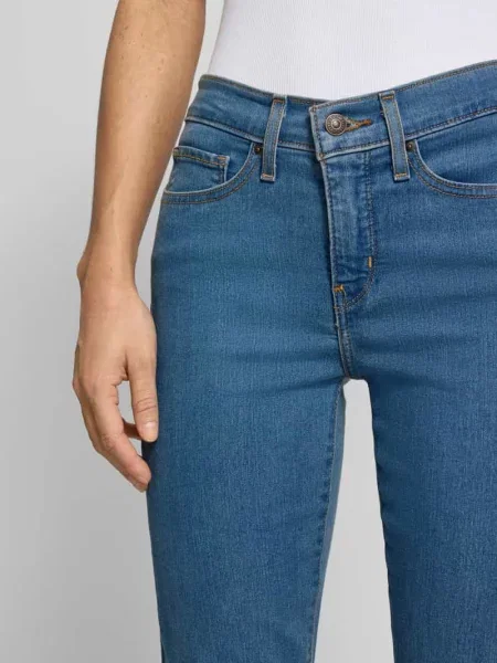 Jeansy bootcut z mieszanka bawełny model Levi's® 300 niebieski
