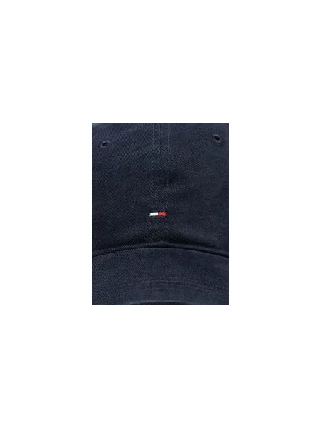 Tommy Hilfiger Kšiltovka Flag Soft 6 Panel Cap Tmavomodrá bílá