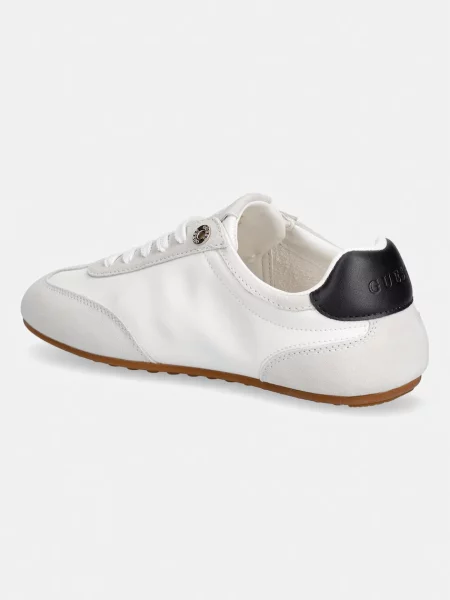 Guess RELLI sneakersy skórzane białe